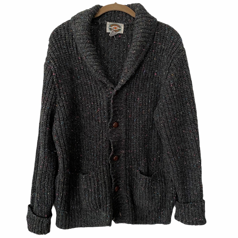 Vintage Midwest Traders Gray Knit Sweater